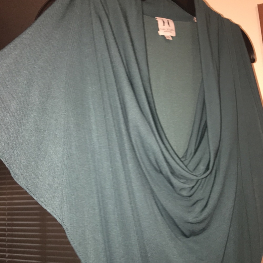 Teal Halton dress